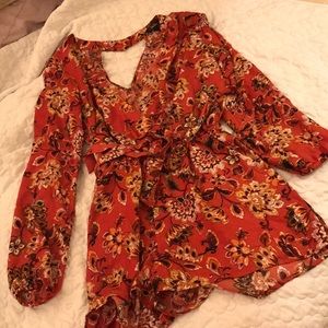 Floral romper